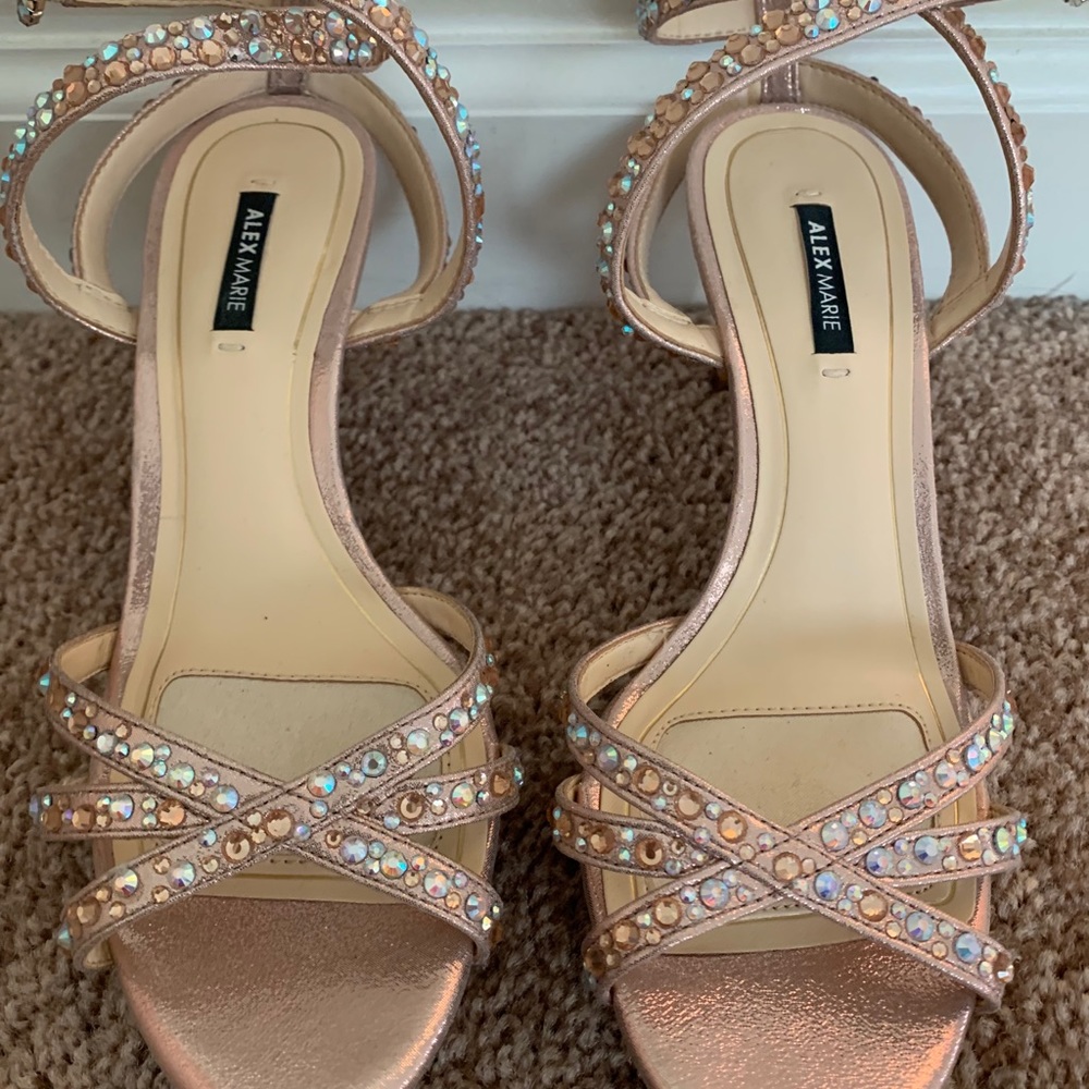 Alex Marie strappy dress shoe.